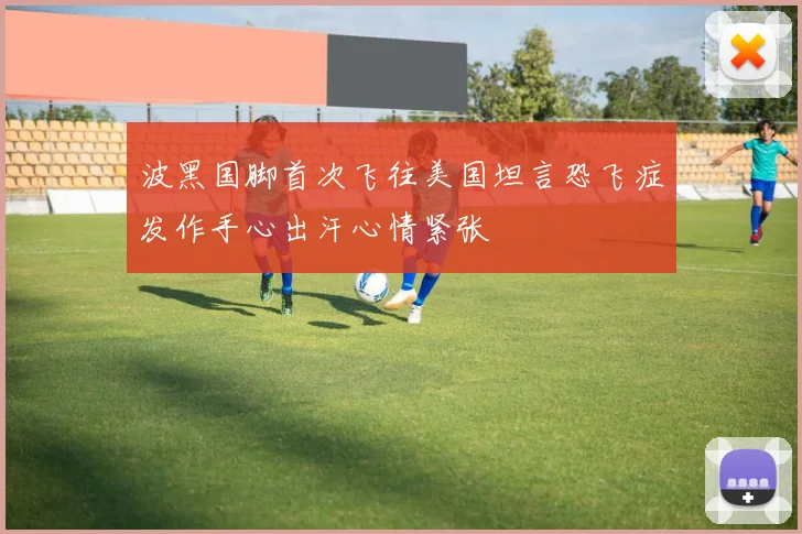 波黑国脚首次飞往美国坦言恐飞症发作手心出汗心情紧张